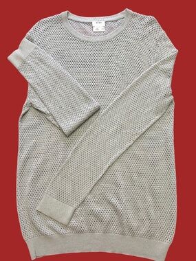 DKNY Open Stitch Knitted Sweater